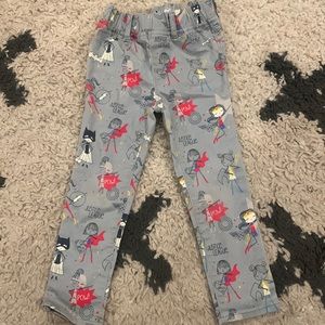 Baby gap superhero pants girls